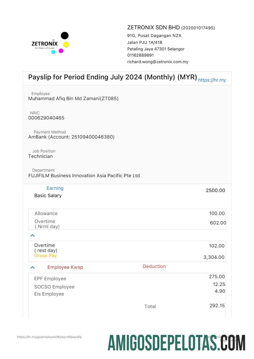 Realista Modelo de recibo de pagamento Zetronix em formatos Word e PDF.pdf, 1